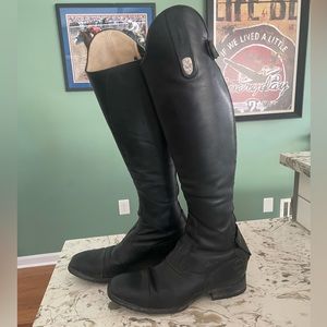 Ariat Monaco Dress Front Jump Boots Size 8 Short/Reg Equestrian